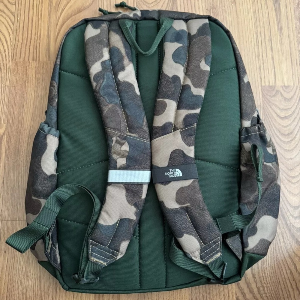 THE NORTH FACE YOUTH MINI RECON Utility Camo Olive Army Green Backpack NWT Rare! - Picture 2 of 5